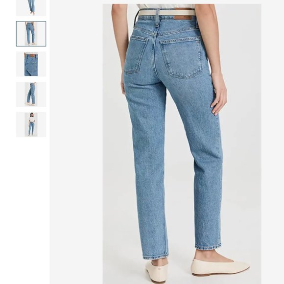 MADEWELL - THE PERFECT VINTAGE JEAN IN HOYE WASH - SIZE 26 - HIGH RISE - Picture 3 of 14